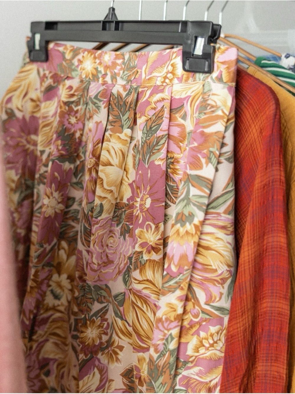 Vintage Talbots Floral Skirt